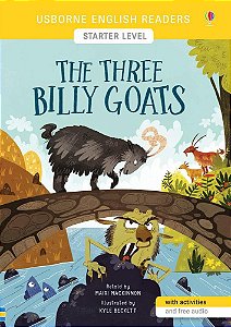 The Three Billy Goats - Usborne English Readers - Level Starter - Book With Activities And Free Audio