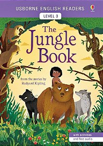 The Jungle Book - Usborne English Readers - Level 3 - Book With Activities And Free Audio