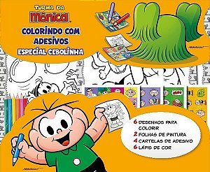 Turma Da Mônica - Colorindo Com Adesivos - Especial - Cebolinha