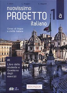 Nuovissimo Progetto Italiano 1A - Libro Dello Studente E Quaderno Degli Esercizi Dvd Video + CD Audio