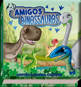 Amigos Dinossauros Almofadado