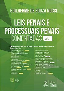 Leis Penais E Processuais Penais Comentadas - Vol. 1