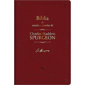 Bíblia De Estudos E Sermões Decharles H. Spurgeon - Bordô
