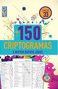 Livro Coquetel Criptogramas Nível Médio Ed 33