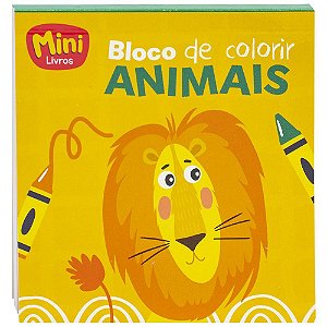 Minibloco De Colorir(R): Animais
