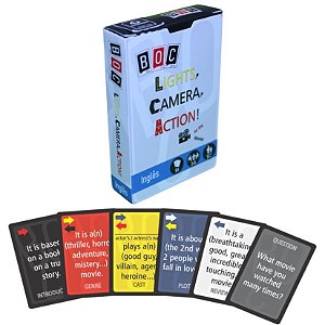 Lights, Camera, Action! - At The Movies - Box Of Cards - 51 Cartas - Boc 20