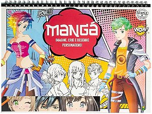 Mangá - Imagine E Crie: Rosa