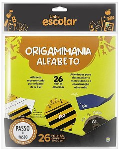 Linha Escolar Origamimania Alfabeto