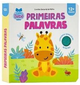 Livrinho Sensorial De Feltro: Primeiras Palavras
