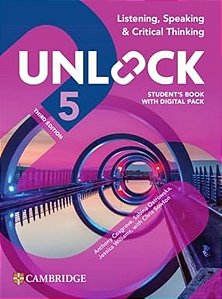 Unlock 5 - Listening, Speaking & Critical Thinking - Student´s Book With Digital Pack - 3RD Edition
