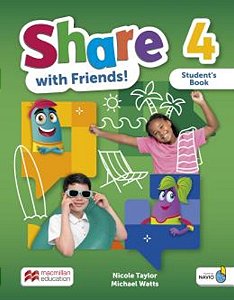 Share With Friends! 4 - Student´s Book + Workbook + Sharebook + Navio App