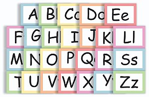 Placa Letras - Letters