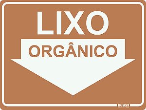 Placa Lixo Orgânico