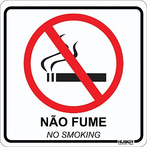 Placa Proibido Fumar