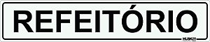 Placa Refeitório