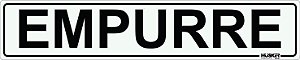 Placa Empurre