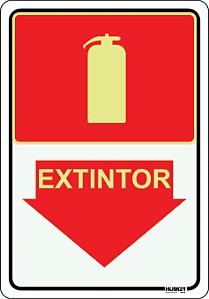 Placa Extintor 30x20 cm
