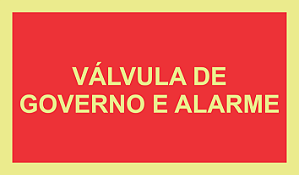 Placa Válvula de Governo e Alarme