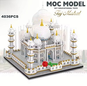 Blocos para montar Taj Mahal Castelo 4036 peças