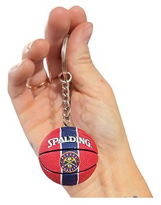 Chaveiro Bola De Basquete Nba - Denver Nuggets