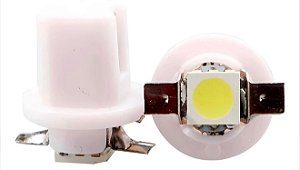 5 Unid Branco Led Painel Modelo B8.5 T5 - Corsa Celta Astra T5 Branco