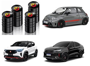 Tampa Bico Pino De Valvula Pneu Roda Abarth - Envio Imediato