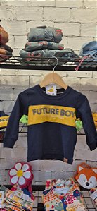 Camiseta manga longa Future boy