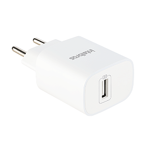 CARREGADOR USB DE 2,4 A - EC 1 FAST BRANCO