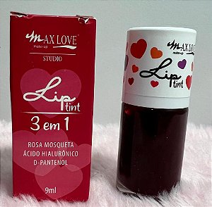 Lip Tint VEGANO Max Love 3 em 1 Cor 501 - Sempre Bella