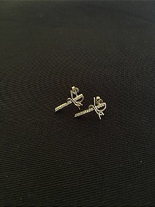 BRINCO FÉ BANHADO A OURO 18K