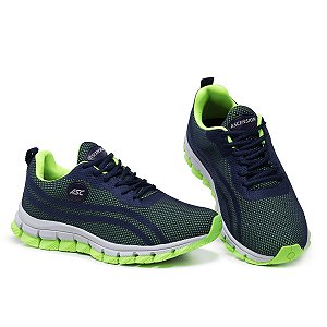 Tênis Unissex Esportivo Verde Caminhada