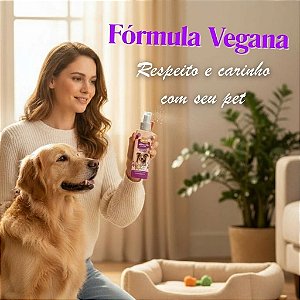 Deo Colônia Perfume Para Cães e Gatos Club Pet Vegano Guaraná e Açaí 60ml