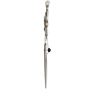 Tesoura para Tosa Profissional Reta 7.5" Chrome 440C Premium