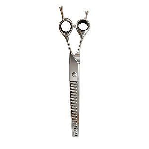 Tesoura para Tosa Profissional Tubarão Curva 7.5” Chrome 440C Premium