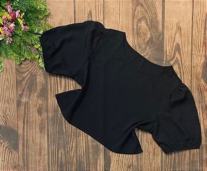 Cropped Viscose Preto (M)