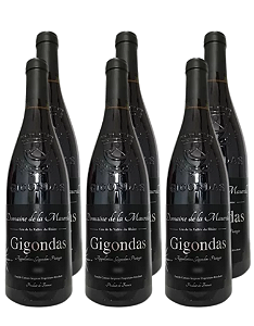 Vinho Tinto Domaine de la Maurelle 2021- AOP Gigondas - caixa c/6