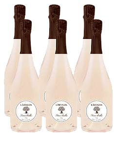 Chateau L'Arnaude - Fines Bulles - Espumante Brut Rosé - caixa c/6