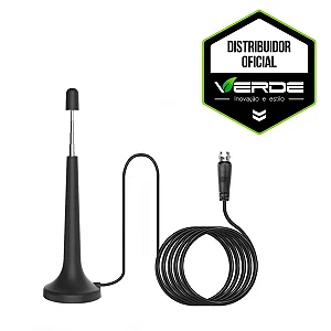 Antena HD de TV Digital - Verde