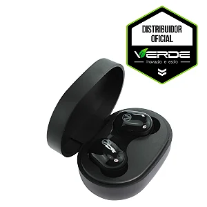 Earbuds - Fone de ouvido sem fio digital Bluetooth - Verde