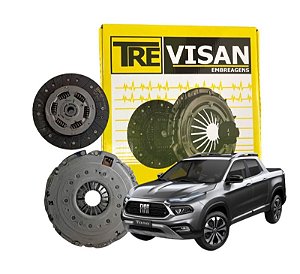 Kit de Embreagem Toro Diesel 2.0 16V 2016 2017 2018 2019 2020