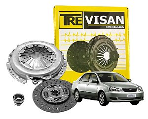 Kit de Embreagem COROLLA 1.6/1.8 1996 1997 1998 1999 2000 2001 2002
