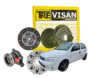 Kit de Embreagem Corsa/Corsa Sedan 1.8 2002 2003 2004 2005 2006 2007 2008 2009