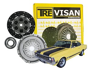 Kit de Embreagem Opala/Caravan 2.5 1985 1986 1987 1988 1989 1990 1991 1992