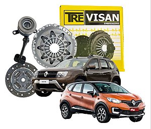 Kit de Embreagem DUSTER CAPTUR OROCH SANDERO FLUENCE 2.0 2015 2016 2017 2018 2019 2020 2021