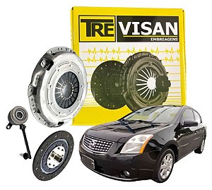 Kit de Embreagem SENTRA LIVINA TIIDA 1.8 2.0 2007 a 2016