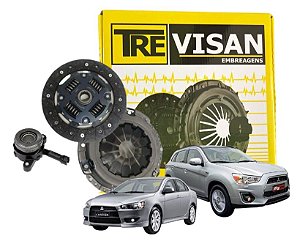 Kit de Embreagem Lancer/Asx 2.0 16v 2011 2012 2013 2014 2015 2016 2017 2018...
