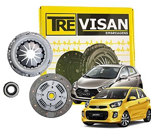 Kit de Embreagem Picanto 1.0 2013 2014 2015 2016 2017 2018
