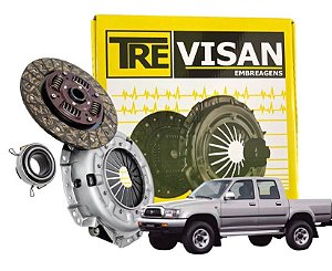 Kit de Embreagem Hilux 2.4 3.0 1992 1993 1994 1995 1996 1997 1998 1999 2000 2001