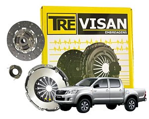 Kit de Embreagem Hilux 2.7 16v Gásolina/Flex 2010 2011 2012 2013 2014 2015 2016 2017 2018