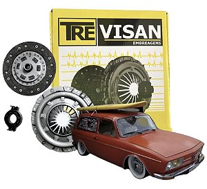 Kit de Embreagem Variant 1600 1973 a 1981